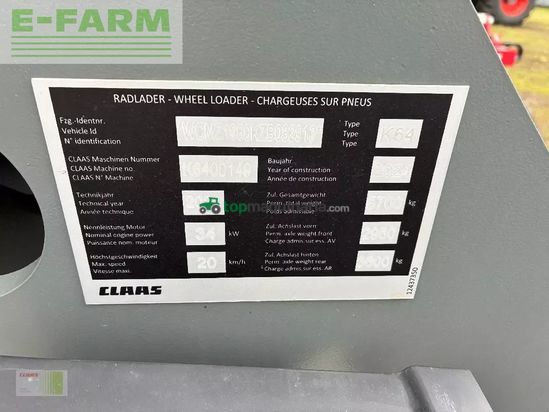 Minicargadora - Claas - torion 530