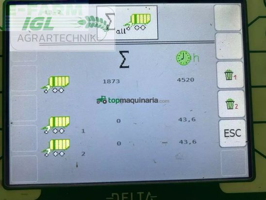 Remolqu agrícola - Krone - zx 560 gl