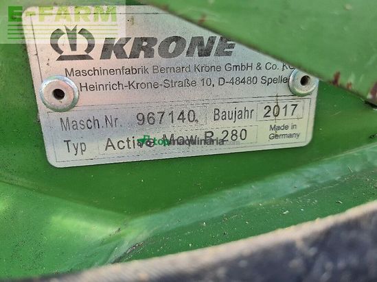 Cortacésped manual - Krone - am r 280