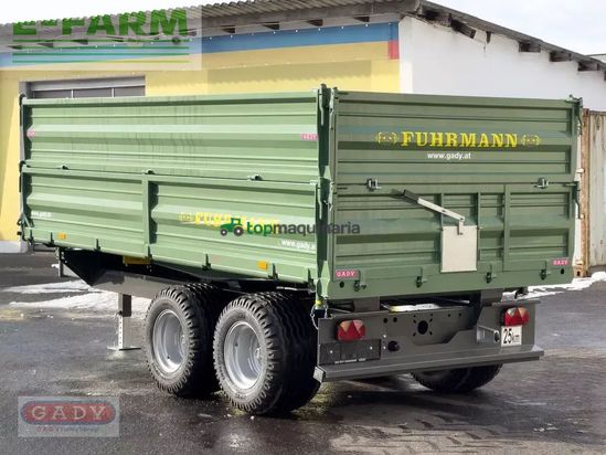 Remolqu agrícola - Fuhrmann - tandem-3s-kipper alpin 10,5t