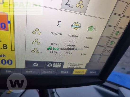 Empacadora gigant - Krone - comprima cv 150 xc