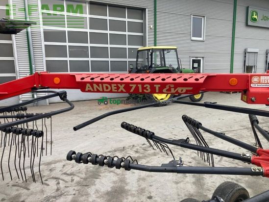 Henificador - Vicon - andex 713 t evo