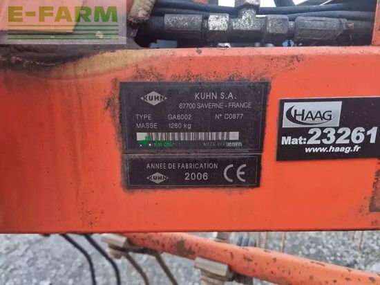 Rastrillo - Kuhn - ga 6002