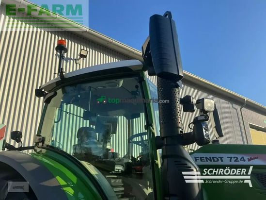 Tractor agrícola - Fendt - 724 vario s4 profi plus