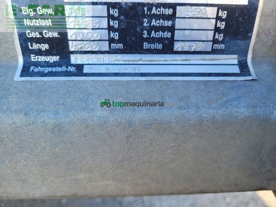 Remolqu agrícola -  - flucher 300-150 g