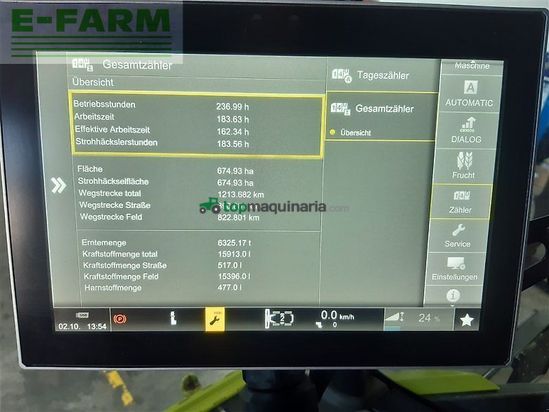 Cosechadora de Cereal - Claas - lexion 8700 terra trac