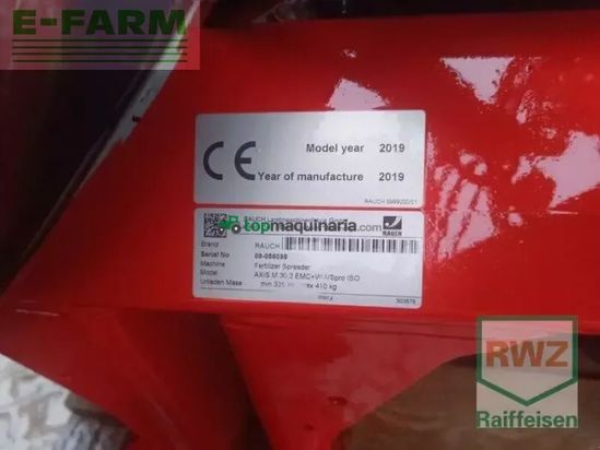 Esparcidor - Rauch - axis m 30.2 emc+w vspro iso