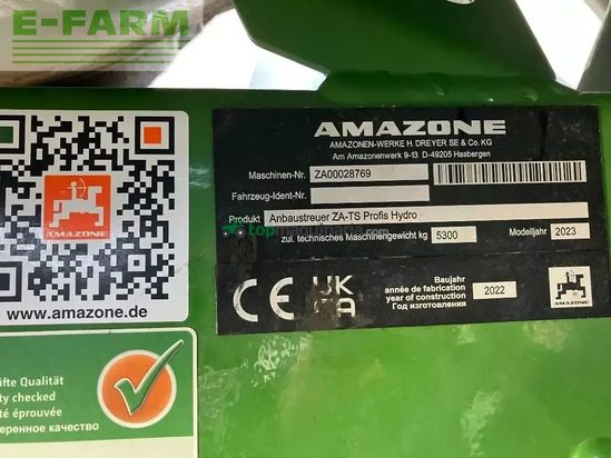 Esparcidor - Amazone - za-ts 4200