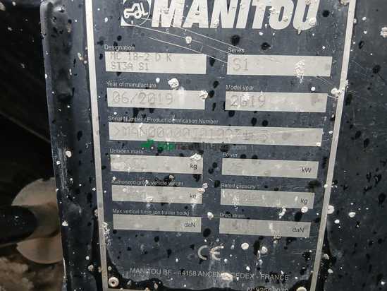 Carretillas industrial MANITOU MC18.2 D