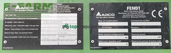 Cosechadora de Cereal - Fendt - 5220 e mähdrescher mit biso vx 550 vario