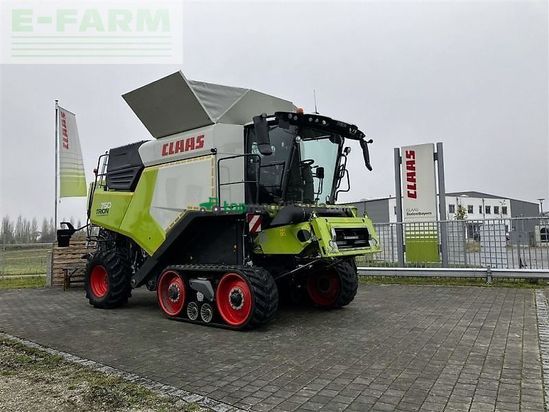 Cosechadora de Cereal - Claas - trion 750 terra trac tt