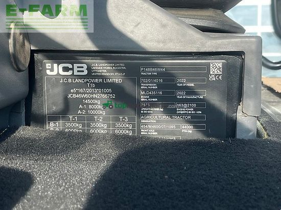 Tractor agrícola - JCB - 4220 fastrac