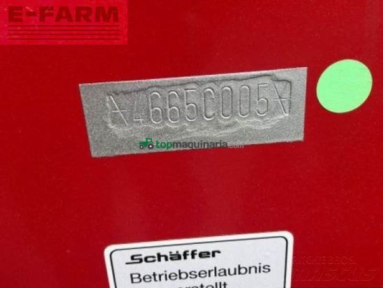 Minicargadora - Schaffer - hoflader schäffer 6680 z