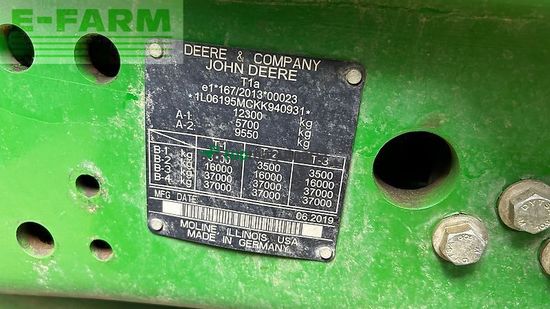 Tractor agrícola - John Deere - 6195m