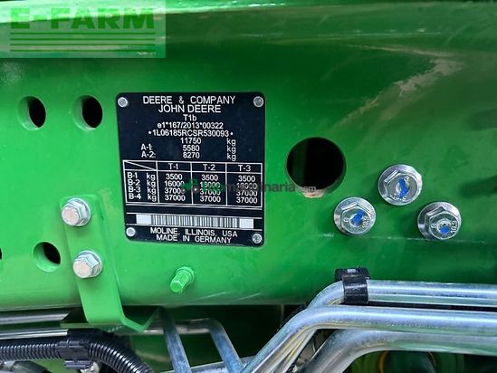 Tractor agrícola - John Deere - 6r185
