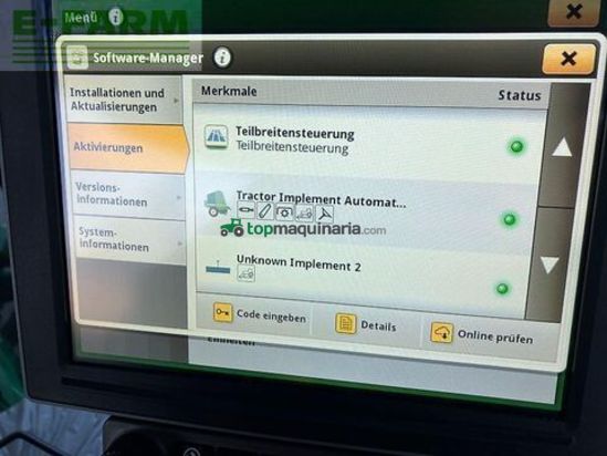 Tractor agrícola - John Deere - 8r370 *auto powr* demo