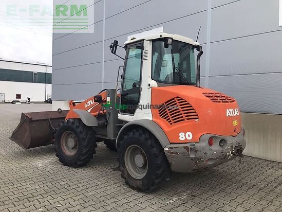 Minicargadora - Atlas - ar 80