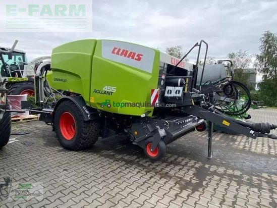 Empacadora gigant - Claas - rollant 455 rc uw