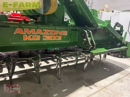 Grada rotativa - Amazone - kg 303 (kreiselgrubber + güttler)