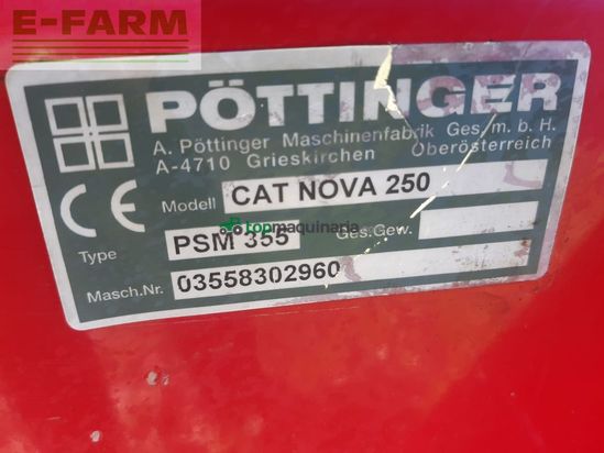 Cortacésped manual - Pöttinger - cat nova 250