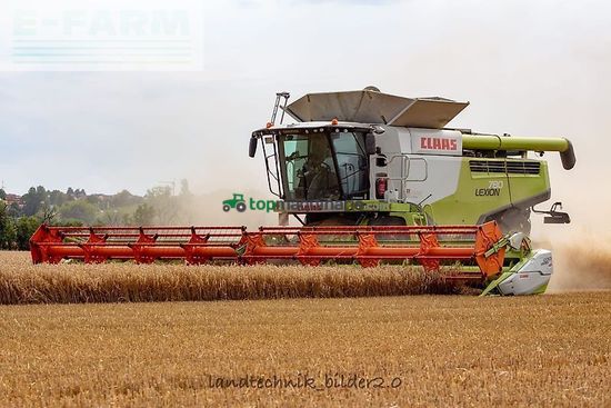 Cosechadora de Cereal - Claas - lexion 780 tt *allrad* + v1230