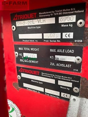 Remolqu esparcidor - Trioliet - solomix 2-2000 l