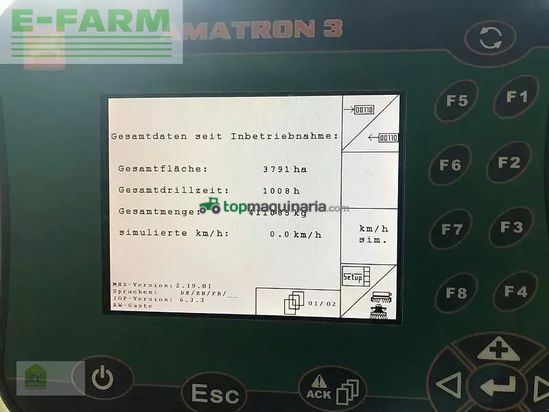 Combinado de siembra - Amazone - kg400s + adp403s + wagen