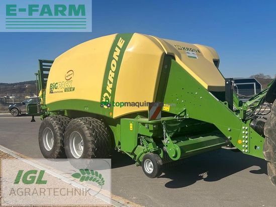 Empacadora gigant - Krone - big pack 1270 vc v-knoter