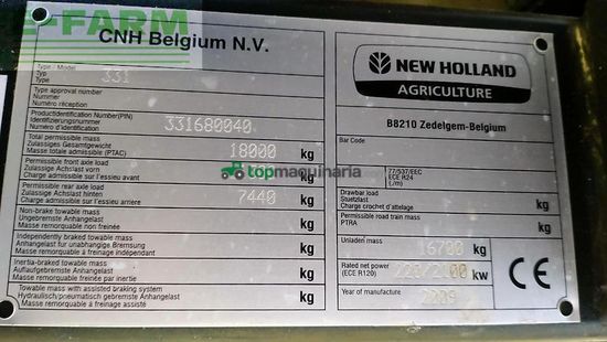 Cosechadora de Cereal - New Holland - cx 8060