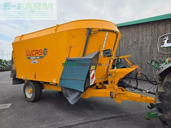 Remolqu esparcidor - Lucas - spirmix 240