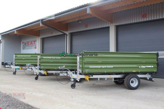 Volquet - Fliegl - einachs-dreiseitenkipper edk 60 fox