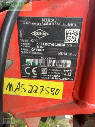 Henificador - Kuhn - gf10803