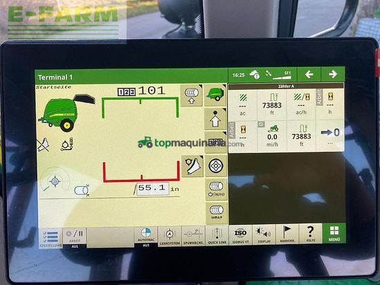 Empacadora gigant - John Deere - 990 maxi cut 25