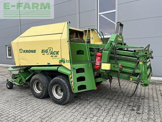 Empacadora gigant - Krone - big pack 127 multi-cut vfs