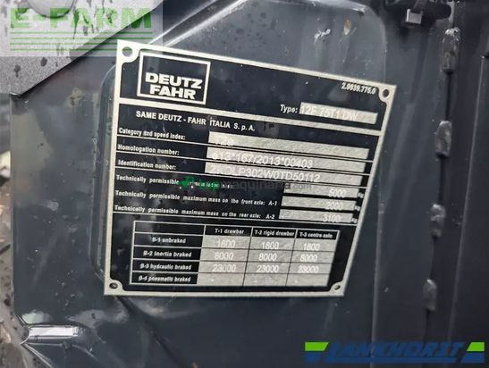 Tractor agrícola - Deutz-Fahr - 5080 df ecoline ls