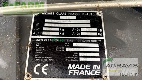 Empacadora gigant - Claas - quadrant 5300 fc t