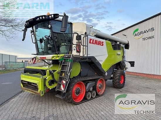 Cosechadora de Cereal - Claas - trion 660 terra trac allrad
