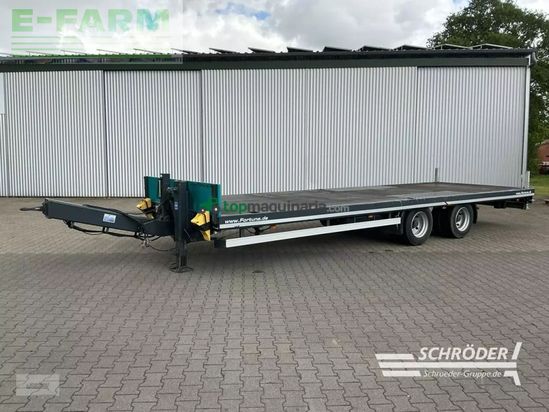 Remolqu agrícola -  - fortuna - lkw-tieflader t 160