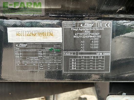 Cuba de purin - Fliegl - vfw 18000 maxx line plus