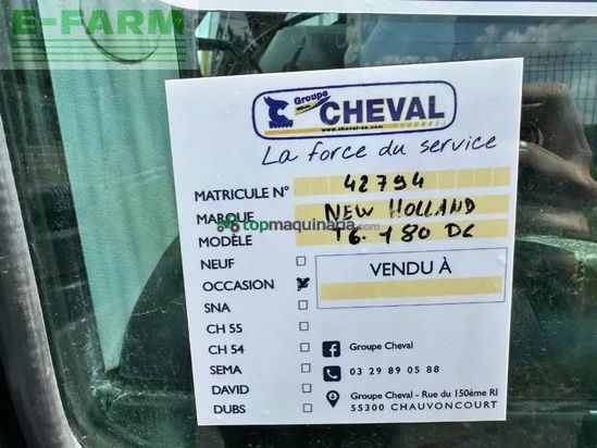 Tractor agrícola - New Holland - t6.180dct