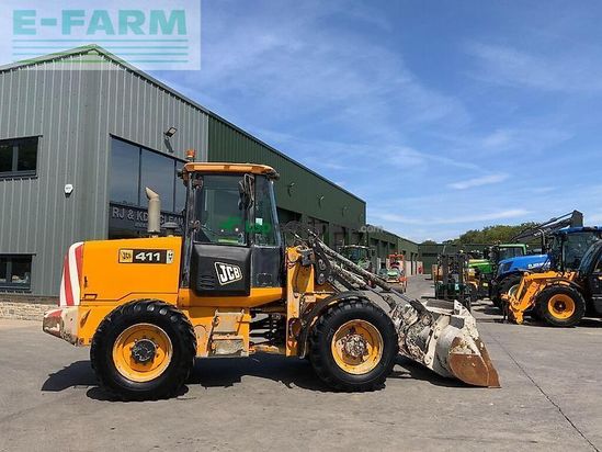 Minicargadora - JCB - 411ht wheeled loading shovel (st23361)