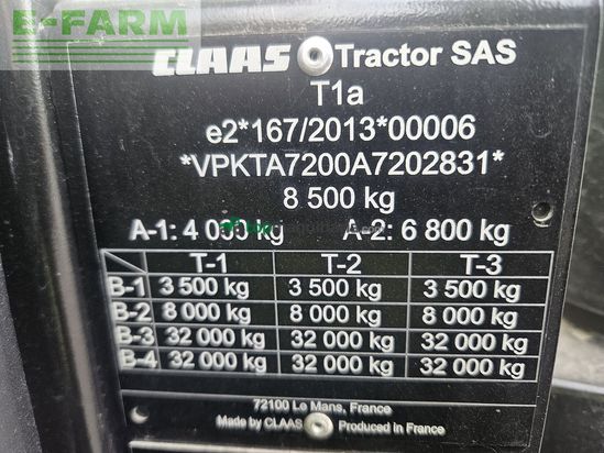 Tractor agrícola - Claas - arion 420 stage v (cis)