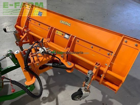 Tractor agrícola - John Deere - 4066 inkl. schneeschild & salzstreuer
