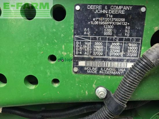 Tractor agrícola - John Deere - 6195m