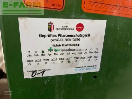 Atomizador - Amazone - uf 901 mit 15m spritzgestänge