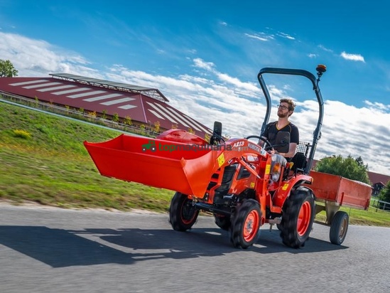Tractor agrícola - Kubota - b1161 incl frontlader