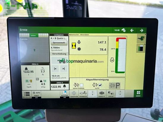 Cosechadora de Cereal - John Deere - t560 mit schneidwerk 722x