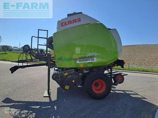 Empacadora gigant - Claas - variant 385 rc - gebrauchte rundballenpresse
