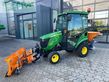 Tractor agrícola - John Deere - 1026r + matev schneeschild + salzstreuer