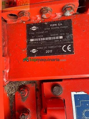 Cortacésped manual - Kuhn - fc 883 und fc 313 ff